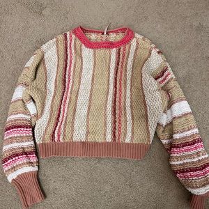 Free people sweater!